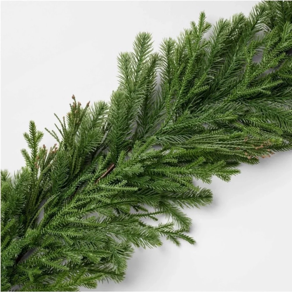 STUDIO MCGEE NWT Faux pine Garland -72”